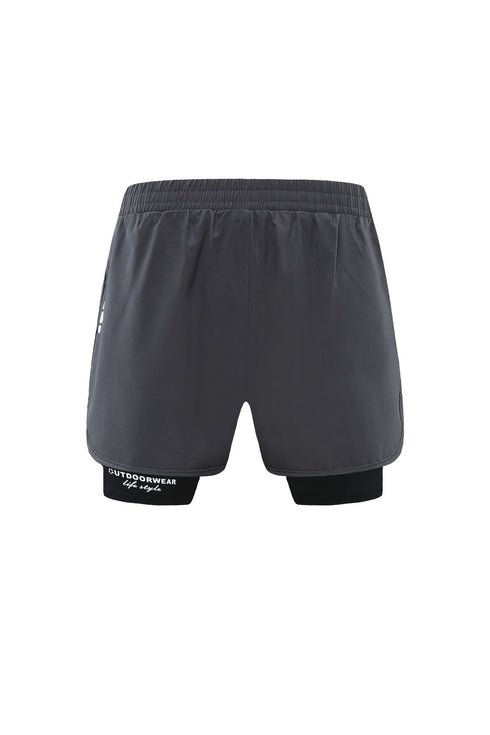 Lightweight Men's Quick Dry Lined Workout Sports Shorts